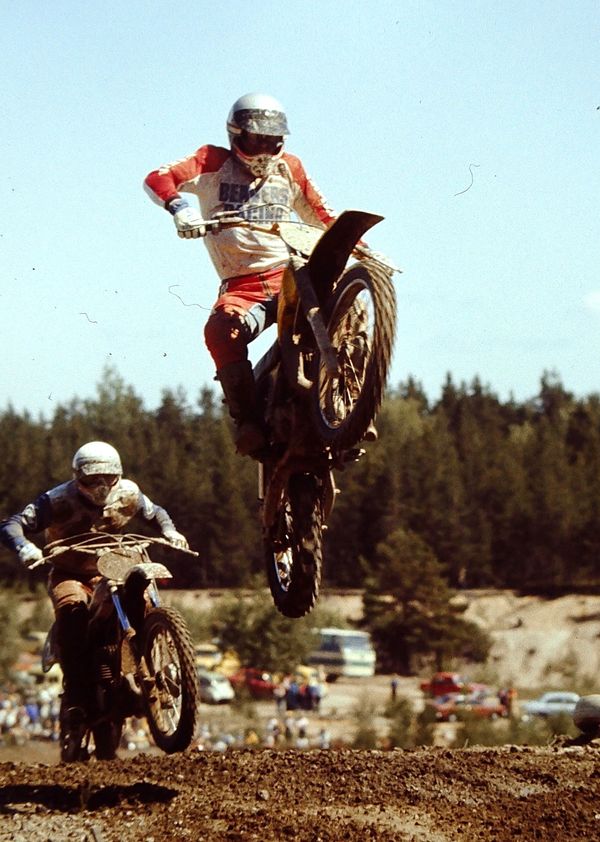 Seppo Isomäki ja Göte Liljegren Salo SM-125 1978 (2)